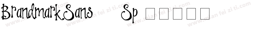Brandmark Sans 24 Sp字体转换